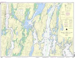 Noaa Chart 13296 Boothbay Harbor To Bath Including Kennebec River