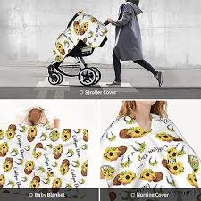 Personalized Baby Car Seat Canopy For
