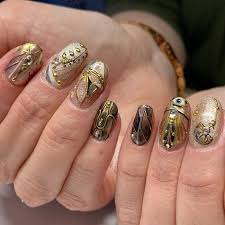art deco nails if you love the 1920s