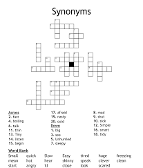 synonyms crossword wordmint