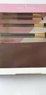 jack wills cosmetic brush gift set