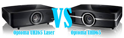 Optoma Uhd65 Vs Uhz65 Laser Projector Comparison Tvs Pro