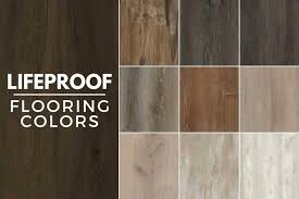 best lifeproof flooring colors