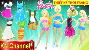 BÚP BÊ BARBIE THIẾT KẾ THỜI TRANG cho 24 người mẫu Model Barbie fashion  Kids toy - YouTube