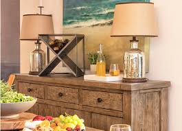 how to decorate a buffet living es