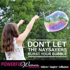 Image result for burst your bubble