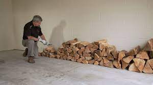 how to stack firewood to keep it dry