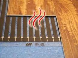 underfloor heating for laminate