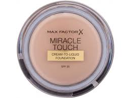 max factor miracle touch cream to