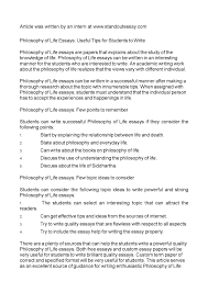  essay example my philosophy of life on goals and aspirations 001 essay example p1 philosophy of singular life outline full