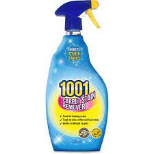 1001 carpet stain remover trouble