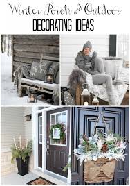 Winter Outdoor Decorating Ideas