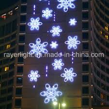 street decoration led snowflakes light