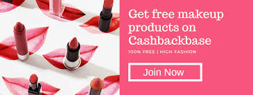 free makeup on cashbackbase