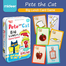 Do you see the strategy behind this game? Mideer Pete The Cat Big Lunch Card Game Fun Cards Toy Food Card Color Matching Interactive Games 2 To 4 Players Ages 4 And Up Color Shape Aliexpress