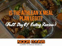 is the athlean x meal plan legit full