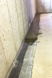 Basement Interior Drain Tile System