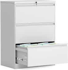 Our home office furniture category offers a great selection of file cabinets and more. Amazon Com Aobabo Lateral File Cabinet 3 Drawer Metal File Cabinet With Lock Letter Legal Size 28 25 W Fast Assemble With 0 Screw Kitchen Dining