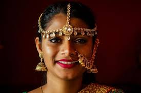 portrait indian beautiful female
