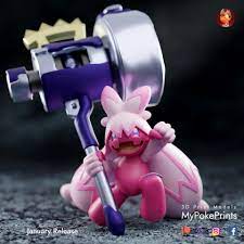 3D file Tinkaton - presupported Fairy with separate hammer・3D print model  to download・Cults