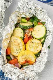 grilled vegetables foil pack the best