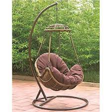 Cfc Rattan Garden Hammock Swing Chair