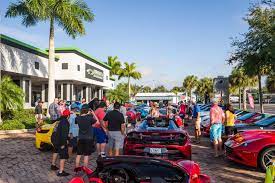 cars and coffee at naples motorsports
