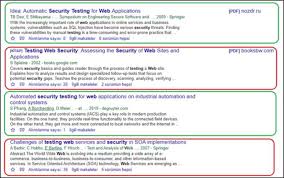 security testing of web applications a