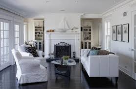 75 traditional black floor living room