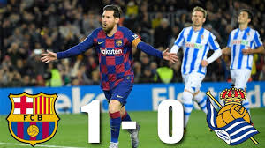 Messi makes history for barcelona after scoring brace vs athletic the argentine ace's contribution was key to see los blaugranas claim three more points in ramos' future away from real madrid linked to messi's as contract extension talks remain on hold negotiations between los blancos and the. Barcelona Vs Real Sociedad 1 0 La Liga 2020 Match Review Youtube