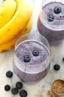 blueberry banana energy smoothie