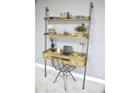 Shop the industrial desks collection on chairish, home of the best vintage and used furniture, decor and art. Retro Industrial Desk With Shelves The Store Interiors