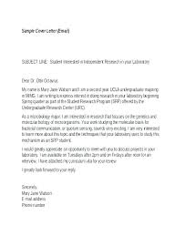 Cover Letter For Mail How To Write Subject Line When Email Resume