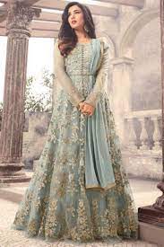 Find great deals on ebay for anarkali lehenga partywear. Sonal Chauhan Gorgeous Grey Party Wear Net Fabric Designer Floral Embroidery Work Wedding Wear Br Indian Bridal Fashion Indian Dresses Pakistani Bridal Dresses