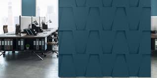 3d acoustic wall panel lamvin