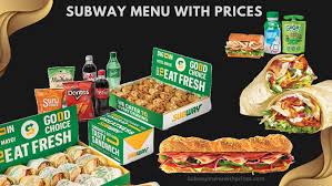 subway menu with s 2023