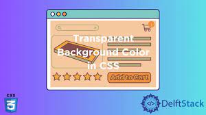 transpa background color in css