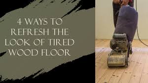 refresh the look of tired wood floor