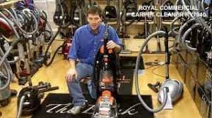 royal commercial carpet cleaner ry7940