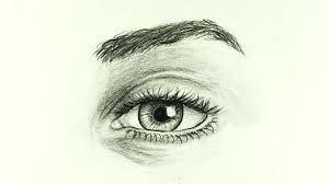 To draw eyes, start by drawing two almond shapes with the inside corners tapering down. How To Draw A Realistic Female Eye 15 Steps With Pictures