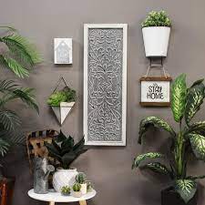 Stratton Home Decor Metal Embossed