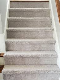 carpet installation including stairs in