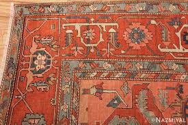 clic antique persian serapi rug