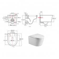 Alca Toilet Set Self Supporting Frame
