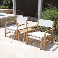 Teak Wood Outdoor Lounge Chair Summit