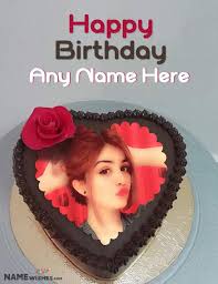birthday cake with name and photo edit 2023