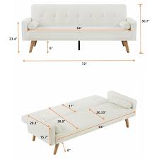 syngar futon sofa bed mid century