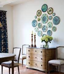 How To Arrange A Decorative Plate Wall
