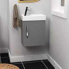 como 400mm wall hung vanity sink unit