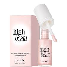 benefit high beam satiny pink liquid